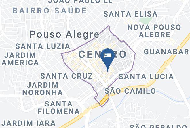 Pouso Alegre - Fenix Hotel Pouso Alegre Maps