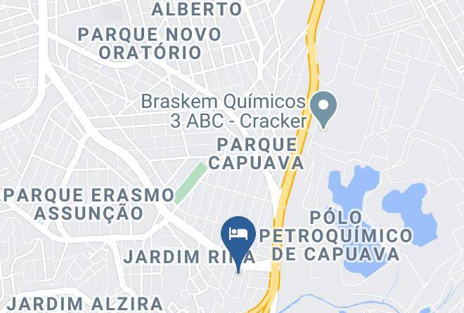 Santo Andre - Fenix Motel Maps