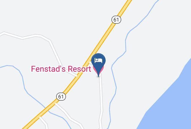 Lake - Fenstad's Resort Maps
