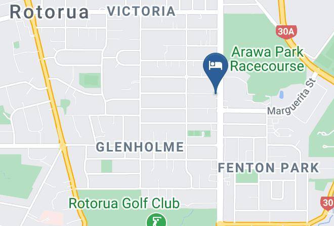 Rotorua - Fenton Court Motel Maps