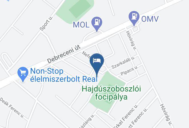 Hajduszoboszlo - Fenyves Nyaralo Maps