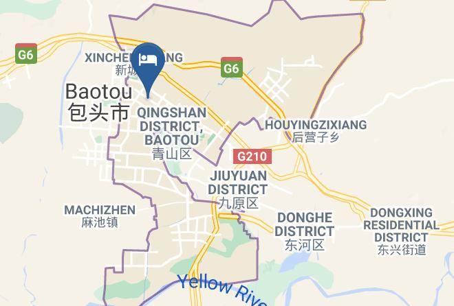 Baotou - Feoso Express Hotel Maps