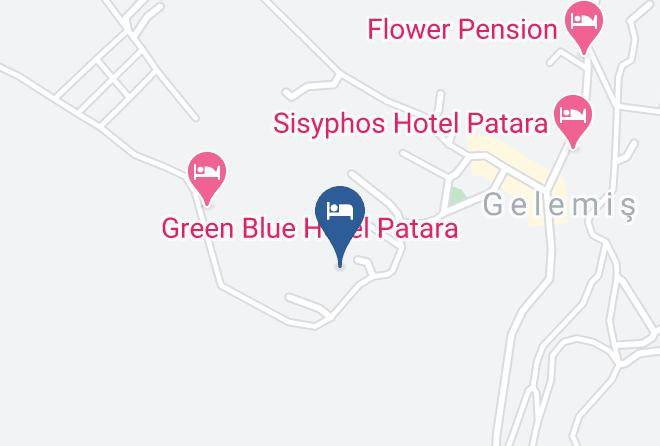 Patara Ferah Otel Map