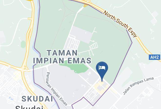 Johor Bahru - Ferda Hotel Impian Emas Maps