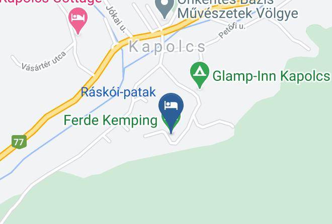 Ferde Kemping Map