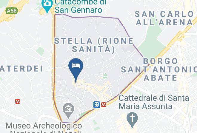 Naples - Ferdinando Sanfelice B&b Maps