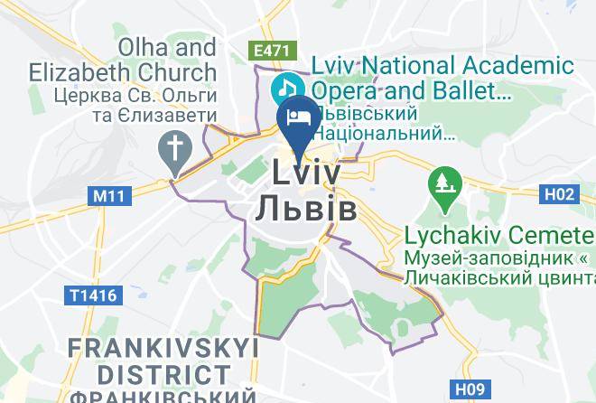 Lviv - Ferenc Hotel & Restaurant Maps