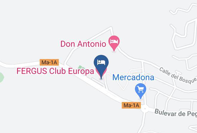 Baleares - Fergus Club Europa Maps