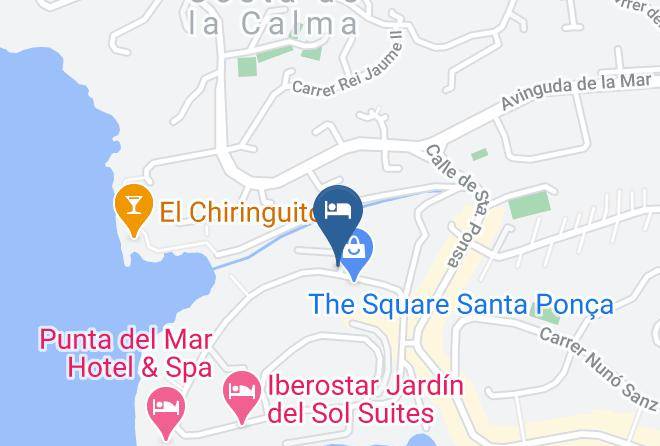 Baleares - Fergus Style Cala Blanca Suites Maps
