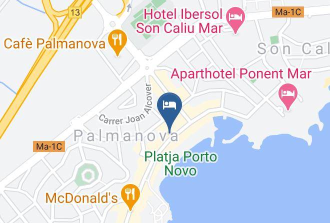 Baleares - Fergus Style Palmanova Maps