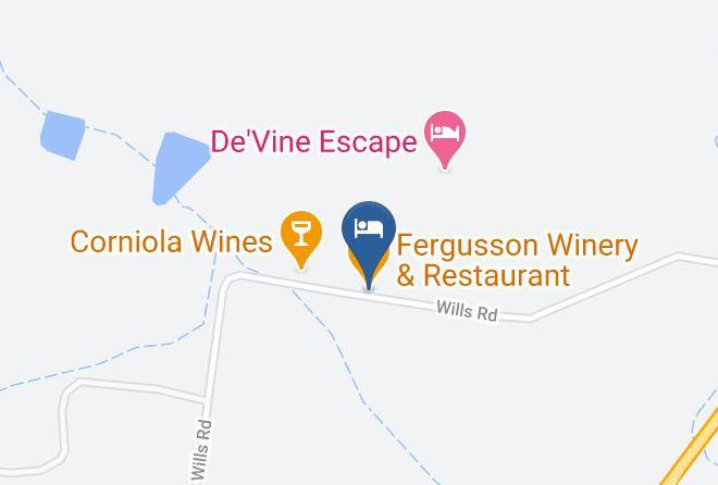 Yarra Ranges - Fergusson Winery & Restaurant Maps