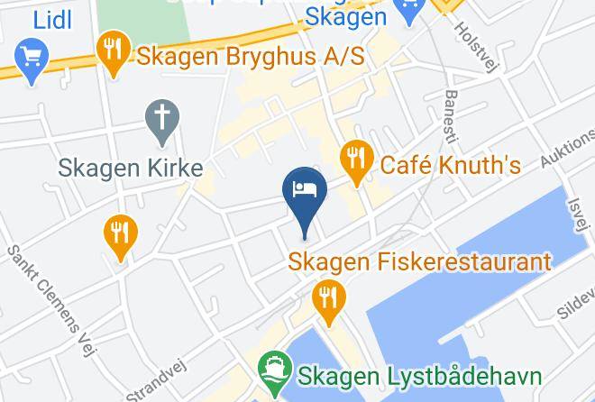 Skagen - Ferie Pa Toppen Maps