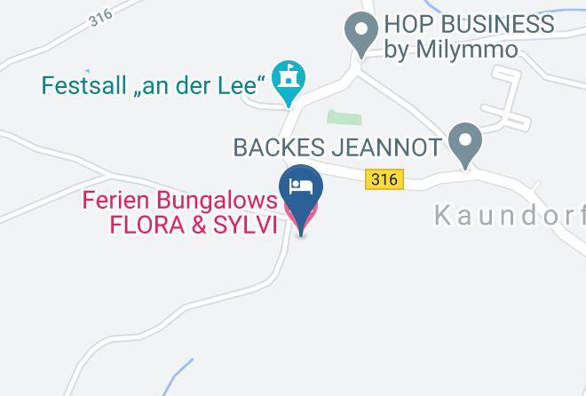 Lac De La Haute Sure - Ferien Bungalows Flora & Sylvi Maps