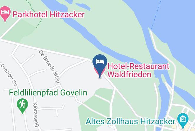 Hotel Restaurant Waldfrieden Map