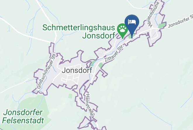 Gorlitz - Ferienanlage Jonsberg Hutten Maps