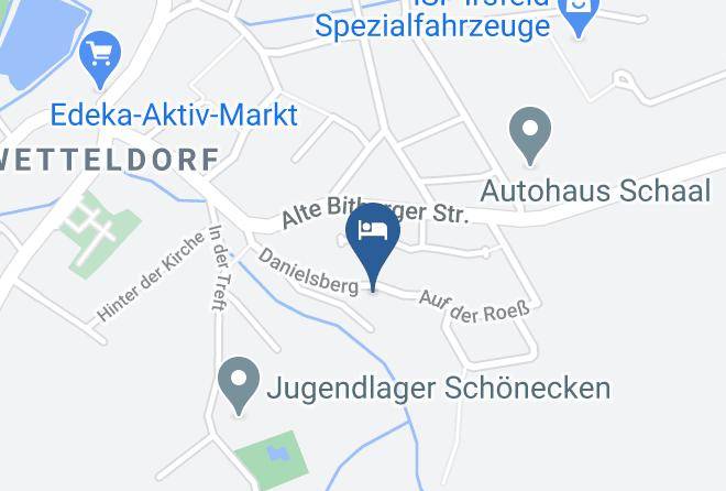 Bitburg Prum - Ferienforsthaus Eifel Maps