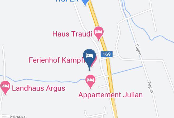 Schwaz - Feriengutshof Kampfl Maps