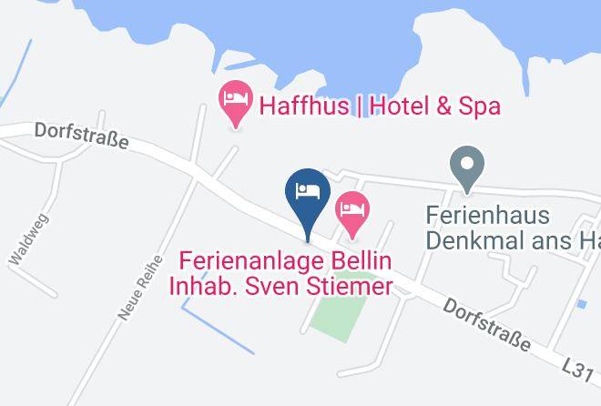 Vorpommern Greifswald - Ferienhaeuser Bellin Vorp 1611 8 Maps