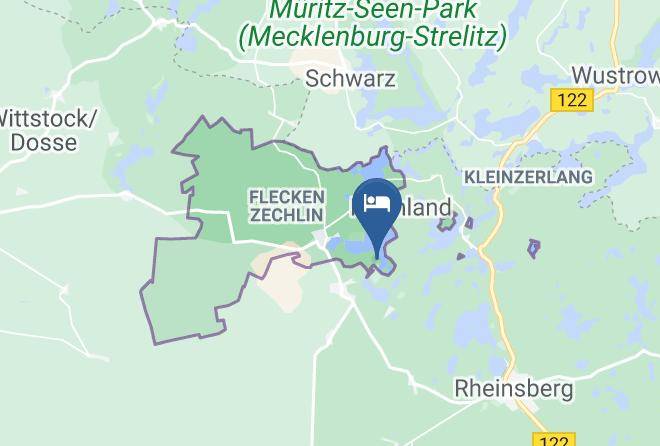 Ostprignitz Ruppin - Ferienhaeuser Dorf Zechlin See 7760 Maps