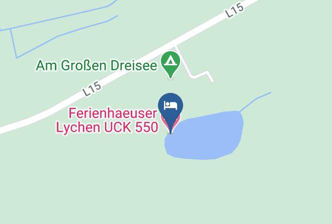 Uckermark - Ferienhaeuser Lychen Uck 550 Maps