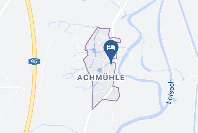 Bad Tolz Wolfratshausen - Ferienhaus Achmuhle Maps