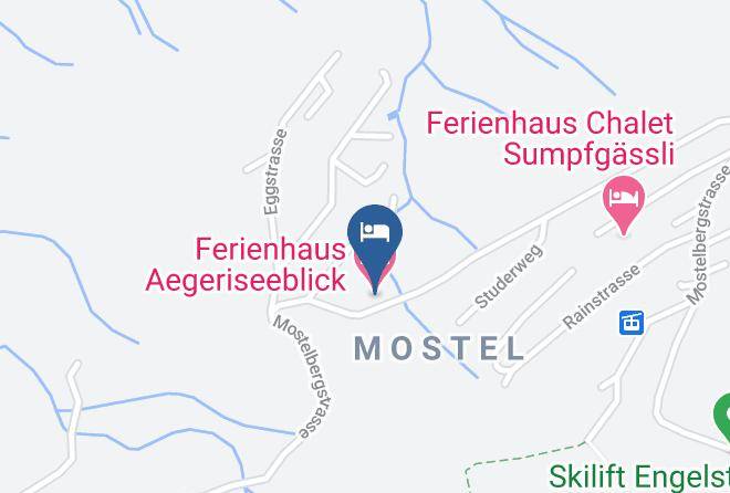 Sattel - Ferienhaus Aegeriseeblick Maps