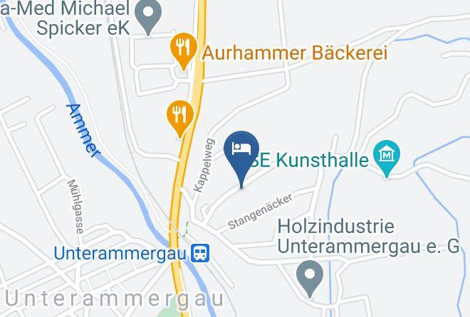 Garmisch Partenkirchen - Ferienhaus Alpenhaus Ammertal Maps