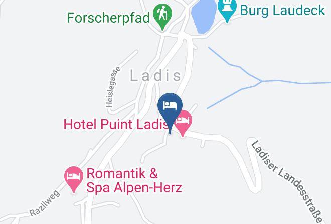 Landeck - Ferienhaus Alpenzeit Maps
