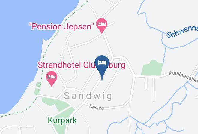 Schleswig Flensburg - Ferienhaus Altes Holzfallerhaus Maps