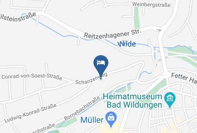 Waldeck Frankenberg - Ferienhaus Altstadtblick Bad Wildungen Maps