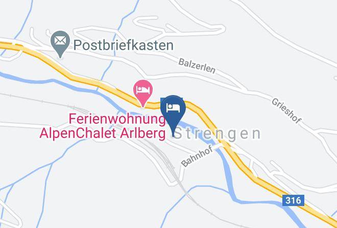 Landeck - Ferienhaus Am Arlberg Maps