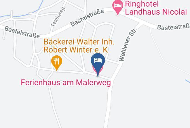 Sachsische Schweiz Osterzgebirge - Ferienhaus Am Malerweg Maps