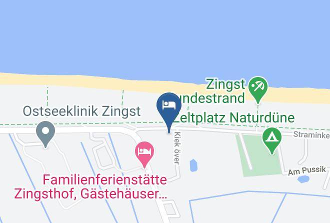 Vorpommern Rugen - Ferienhaus Am Meer In Zingst Maps