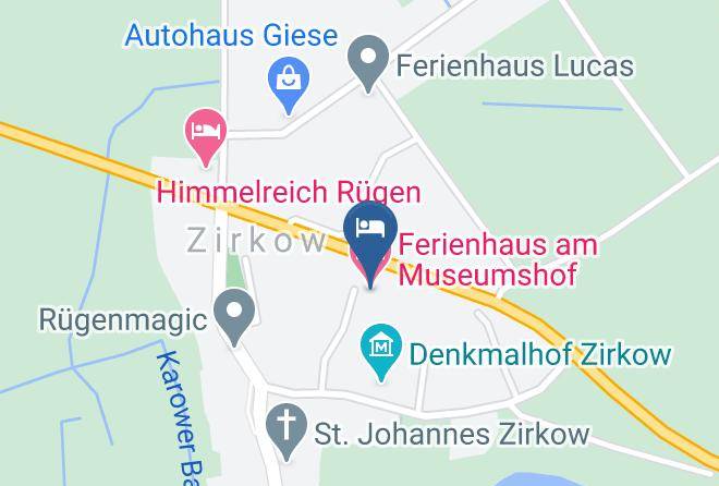 Vorpommern Rugen - Ferienhaus Am Museumshof Maps