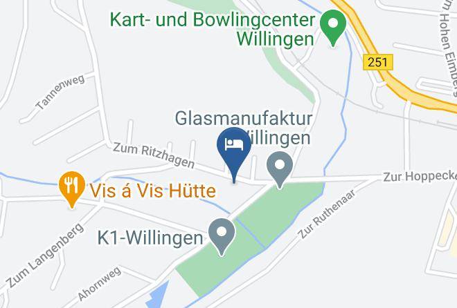 Waldeck Frankenberg - Ferienhaus Am Ritzhagen Maps
