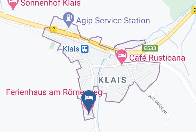 Garmisch Partenkirchen - Ferienhaus Am Romerweg Maps