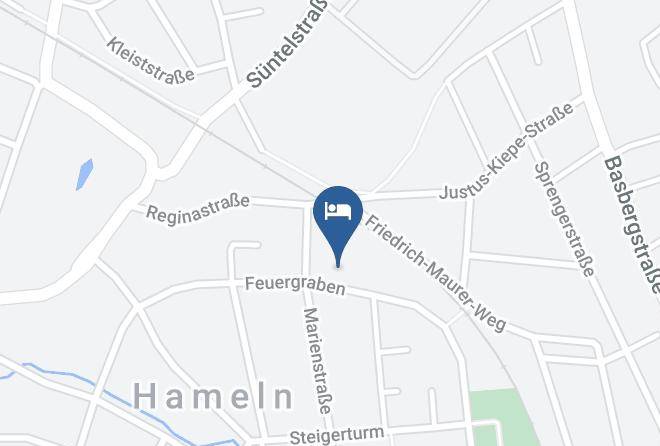 Hameln Pyrmont - Ferienhaus Am Scharnhorst Maps