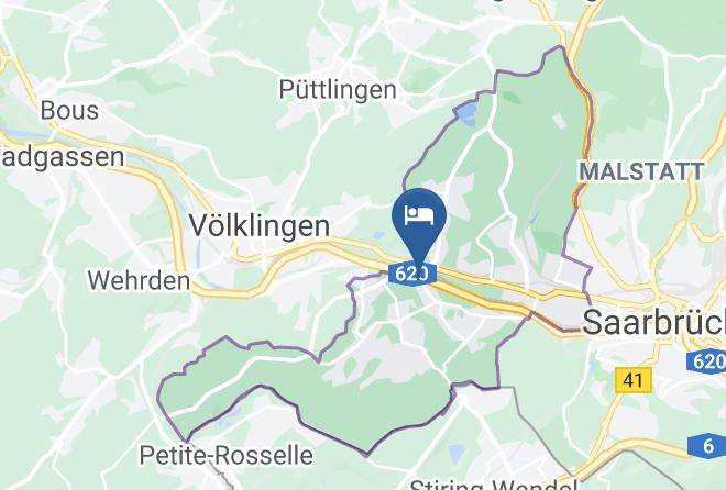 Saarbrucken - Ferienhaus Am Stadtrand Saarbrucken Maps