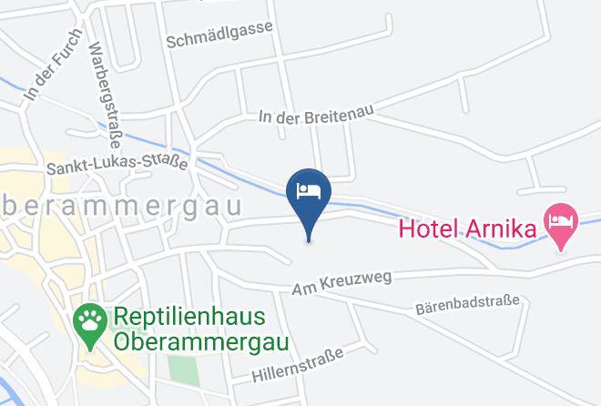 Garmisch Partenkirchen - Ferienhaus Ammergauer Alpen Maps