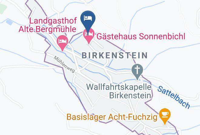 Miesbach - Ferienhaus Angela Maps
