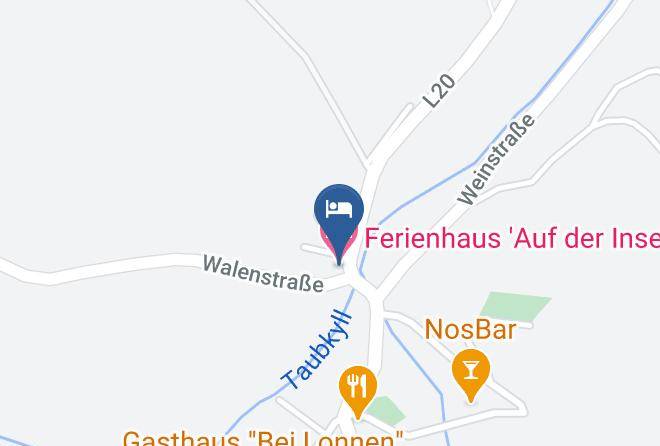 Vulkaneifel - Ferienhaus 'auf Der Insel' Maps