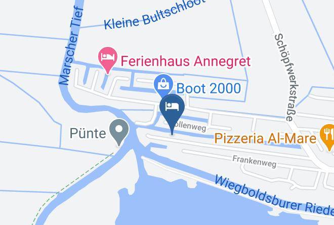Aurich - Ferienhaus Auf Hoher See Maps