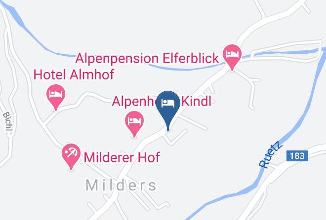 Innsbruck Land - Ferienhaus Aurikel Maps