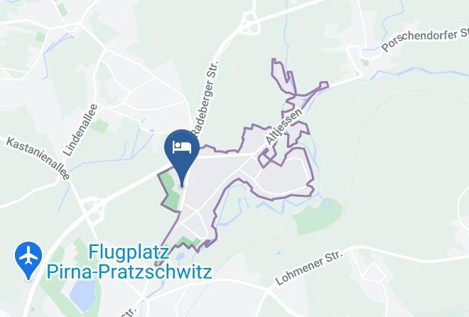 Sachsische Schweiz Osterzgebirge - Ferienhaus Balder Maps