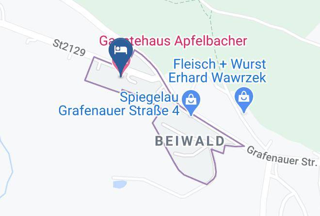 Freyung Grafenau - Gaestehaus Apfelbacher Maps