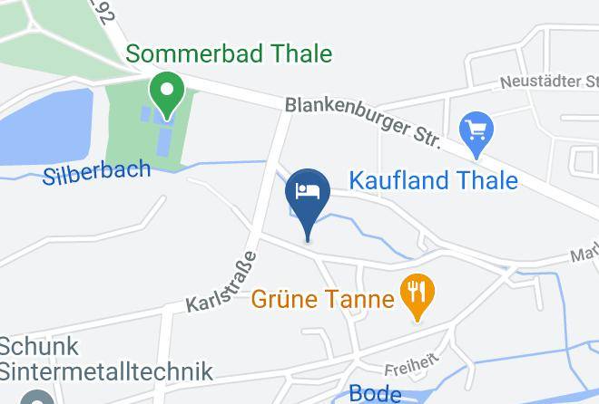 Harz - Ferienhaus Bein Maps