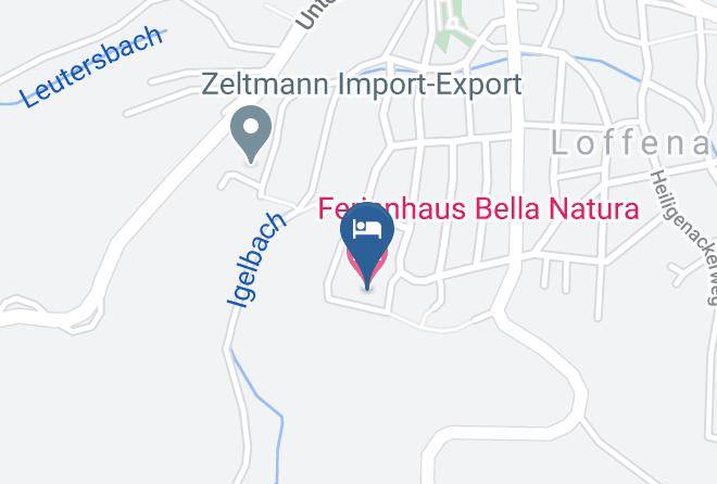Rastatt - Ferienhaus Bella Natura Maps