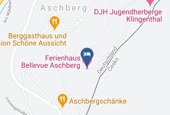 Vogtlandkreis - Ferienhaus Bellevue Aschberg Maps
