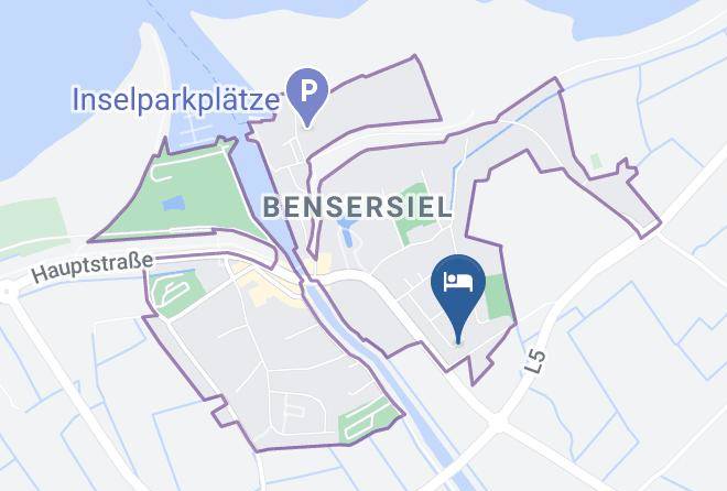 Wittmund - Ferienhaus Bensersiel Strandperle Maps