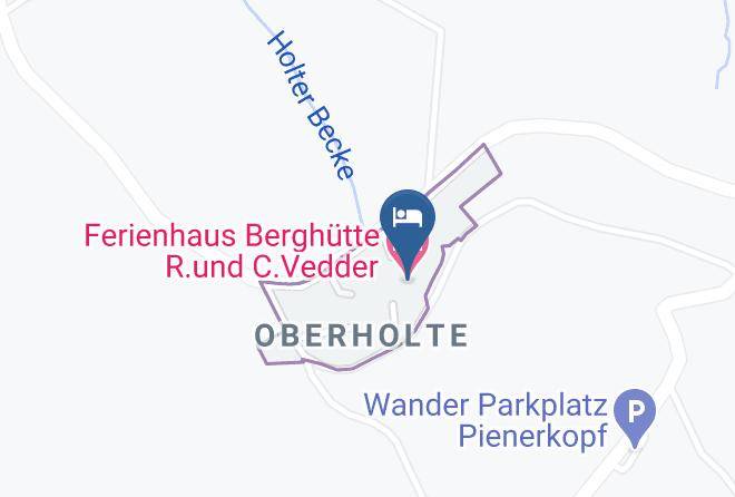 Ferienhaus Berghutte R Und C Vedder Karte - North Rhine Westphalia - Markischer Kreis